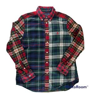 Ralph Lauren plaid long sleeve shirt.